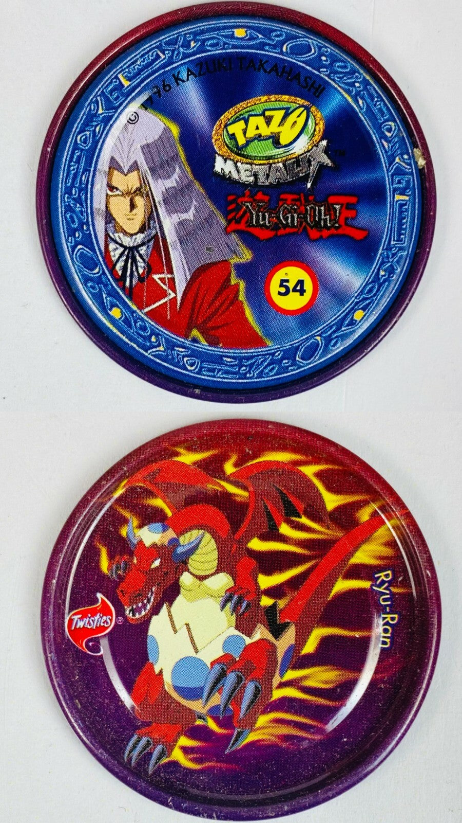 Yu Gi Oh Yugioh Tazo Metalix Metallics 1996 Multiple Options Available