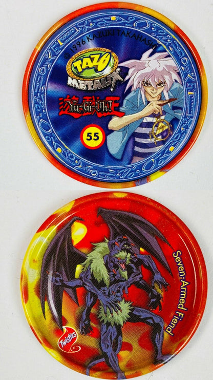 Yu Gi Oh Yugioh Tazo Metalix Metallics 1996 Multiple Options Available