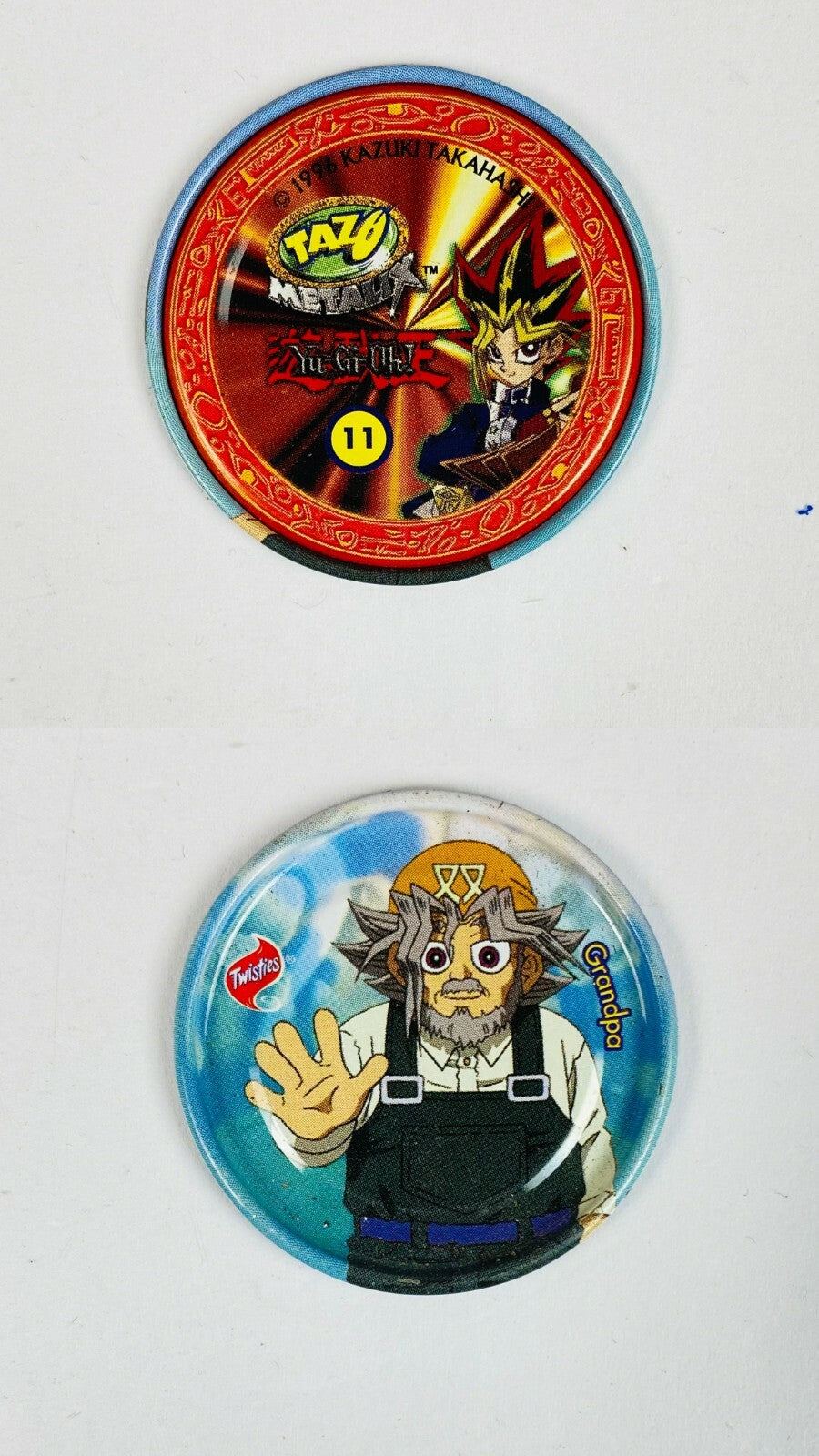 Yu Gi Oh Yugioh Tazo Metalix Metallics 1996 Multiple Options Available