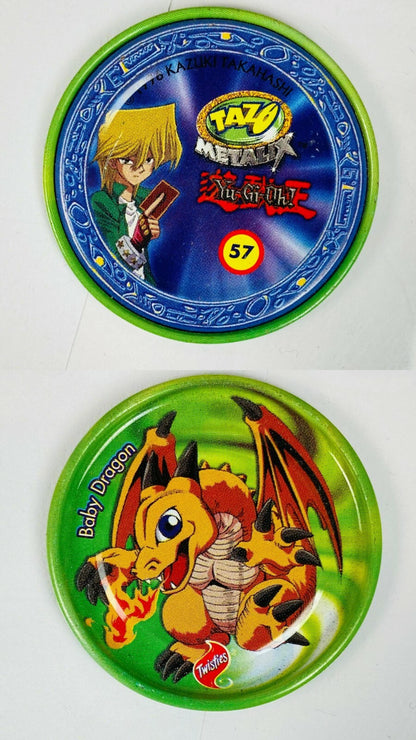 Yu Gi Oh Yugioh Tazo Metalix Metallics 1996 Multiple Options Available
