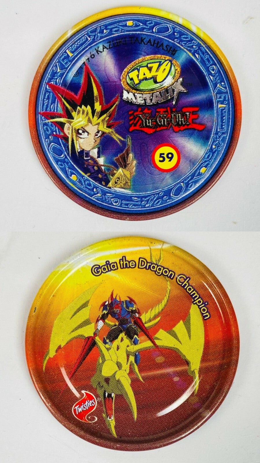 Yu Gi Oh Yugioh Tazo Metalix Metallics 1996 Multiple Options Available