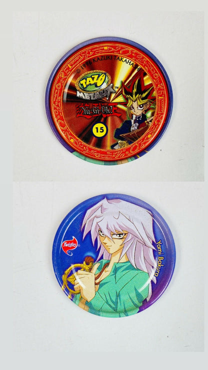 Yu Gi Oh Yugioh Tazo Metalix Metallics 1996 Multiple Options Available