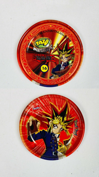Yu Gi Oh Yugioh Tazo Metalix Metallics 1996 Multiple Options Available