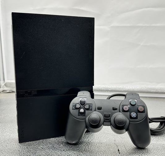 Sony PlayStation Two PS2 Console SCPH-70002  (Cover damaged) 9784