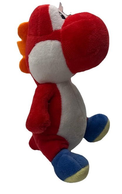 Super Mario Red Yoshi Plush 20cm Nintendo 2020 Plush Soft Toy In Good Cond 9806