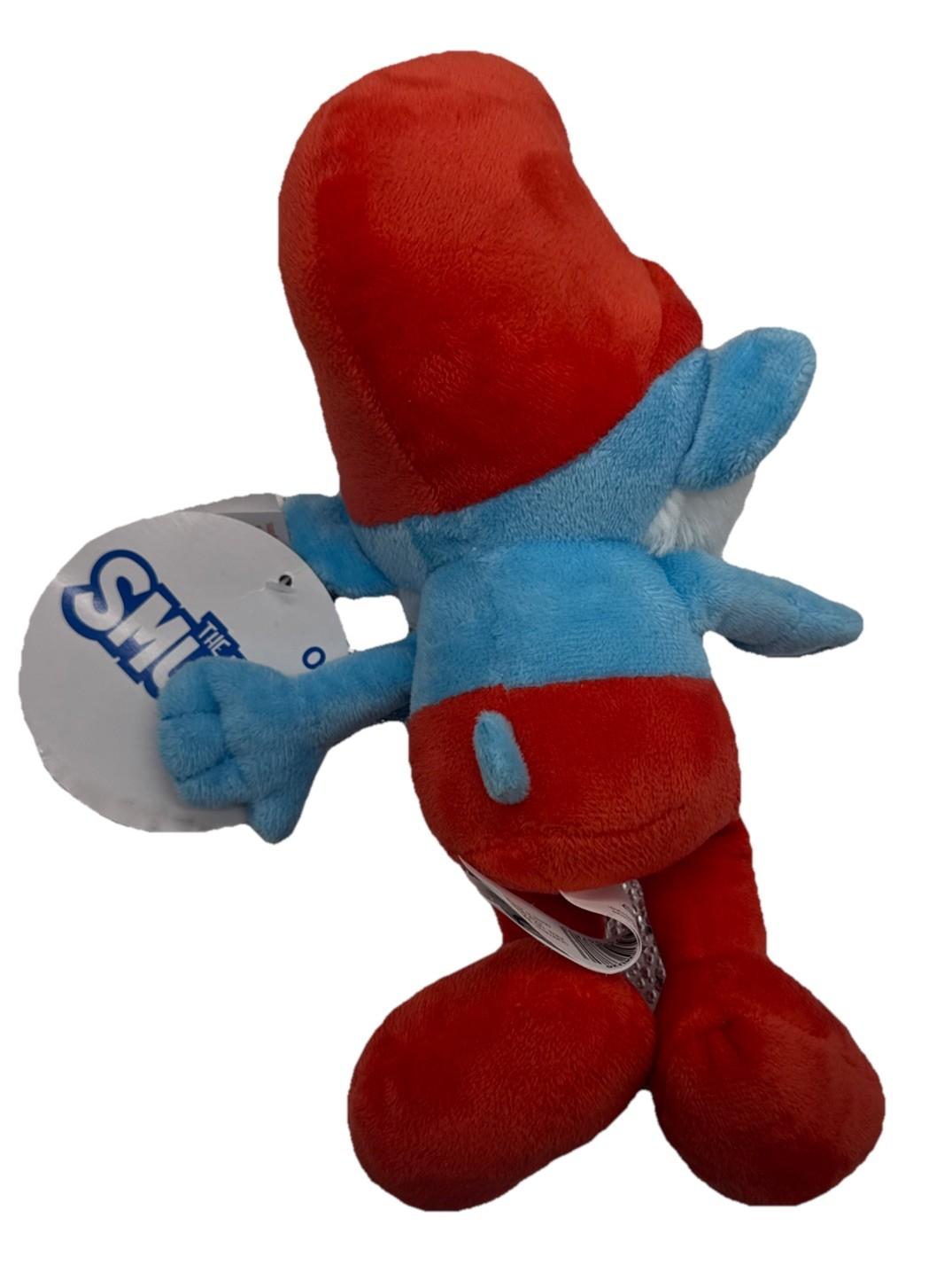 The Smurfs Papa Smurf Plush Toy 24cm 2025 In Good Condition 9584
