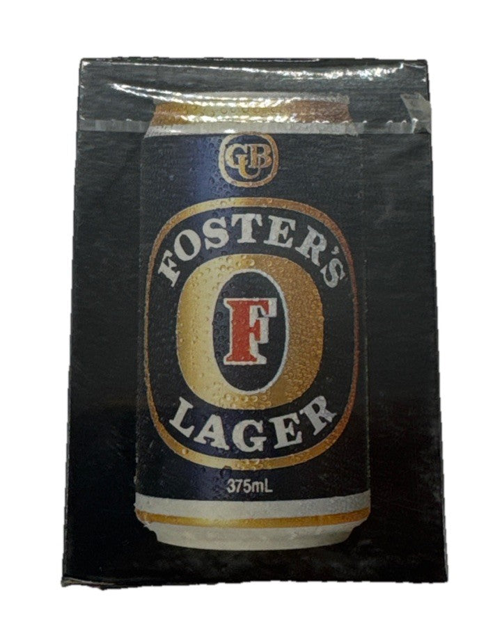 Foster's Lager Playing Cards – New Sealed (damaged) #9482