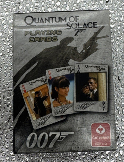 007 Quantum Of Solace Playing Cards – New Sealed 2008 #9471
