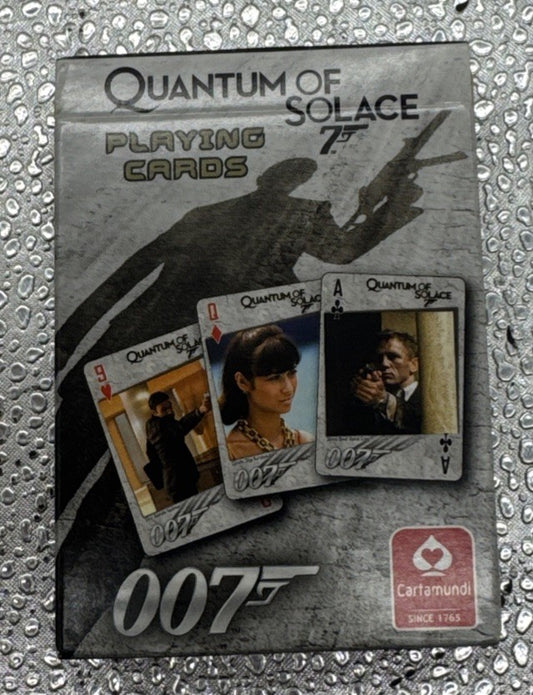 007 Quantum Of Solace Playing Cards – New Sealed 2008 #9471