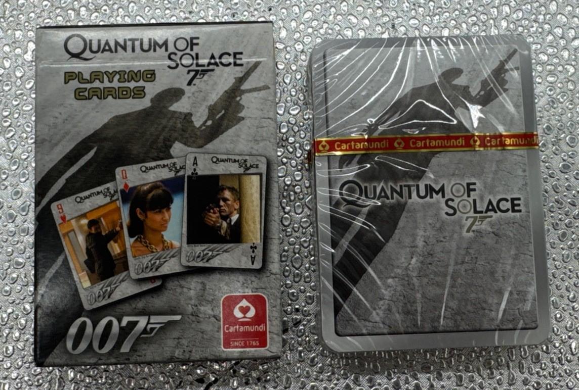 007 Quantum Of Solace Playing Cards – New Sealed 2008 #9471