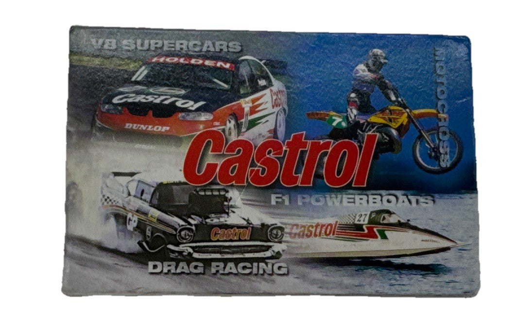 Castrol Racing Playing Cards – In Good Condition #9431