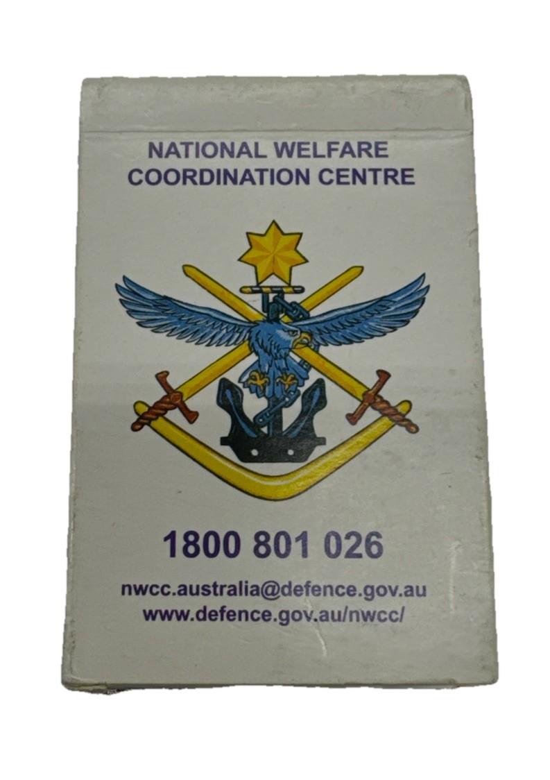 National Welfare Coordination Centre Playing Cards – In Good Condition #9435
