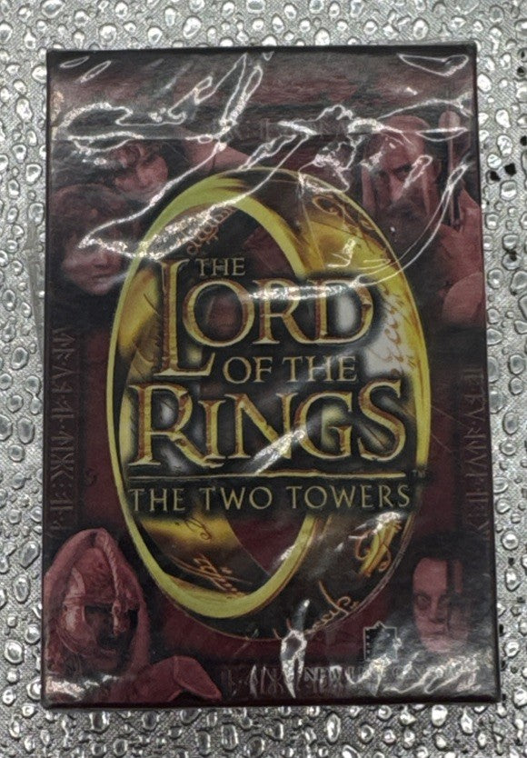 The Lord Of The Rings The Two Towers Playing Cards – New Sealed (damaged) #9488