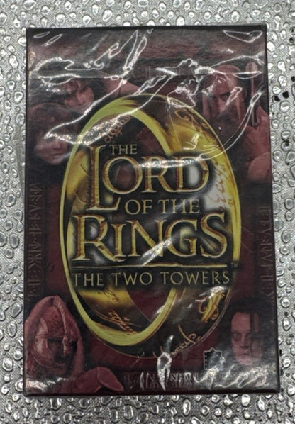 The Lord Of The Rings The Two Towers Playing Cards – New Sealed (damaged) #9488