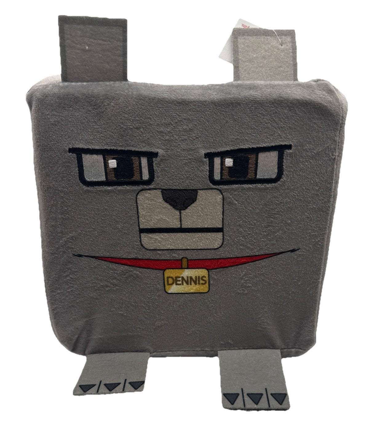 Minecraft Movie Dennis Cube Plush Toy 2025 In Good Condition 9758