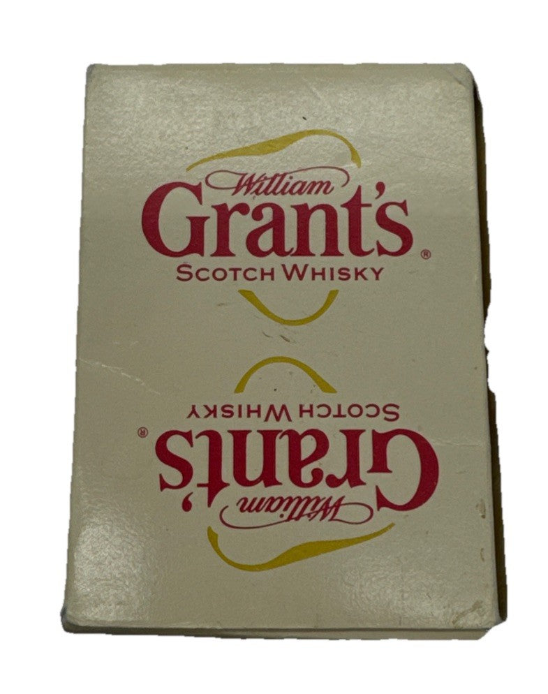 William Grants Scotch Whisky Playing Cards – In OK Cond Some Damage to box #9436