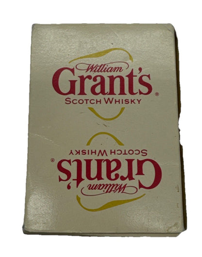 William Grants Scotch Whisky Playing Cards – In OK Cond Some Damage to box #9436