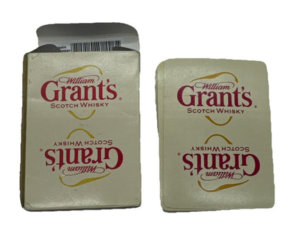 William Grants Scotch Whisky Playing Cards – In OK Cond Some Damage to box #9436