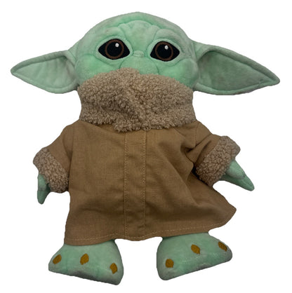 Star Wars Mandalorian Baby Yoda Grogu Soft Plush Toy - 28 cm In Good Cond 9761