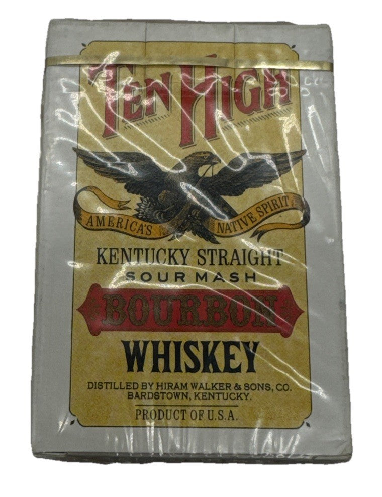 Ten High Bourbon Whiskey Playing Cards – New Sealed  #9468