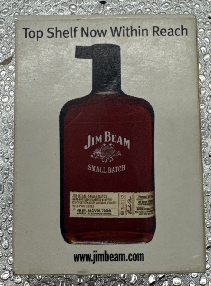 Jim Beam Small Batch Playing Cards – New Sealed Some Damage to box & Seal #9469