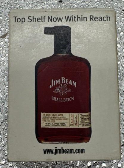 Jim Beam Small Batch Playing Cards – New Sealed Some Damage to box & Seal #9469