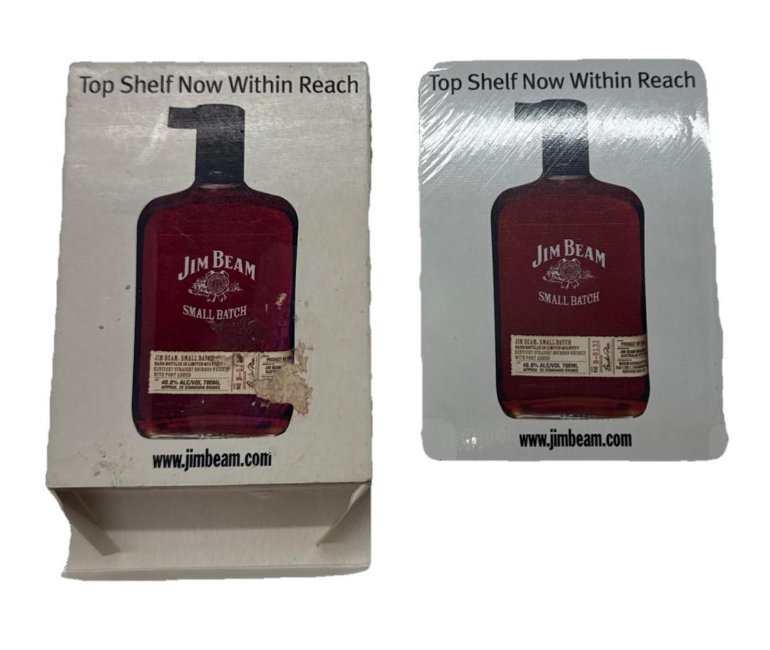 Jim Beam Small Batch Playing Cards – New Sealed Some Damage to box & Seal #9469