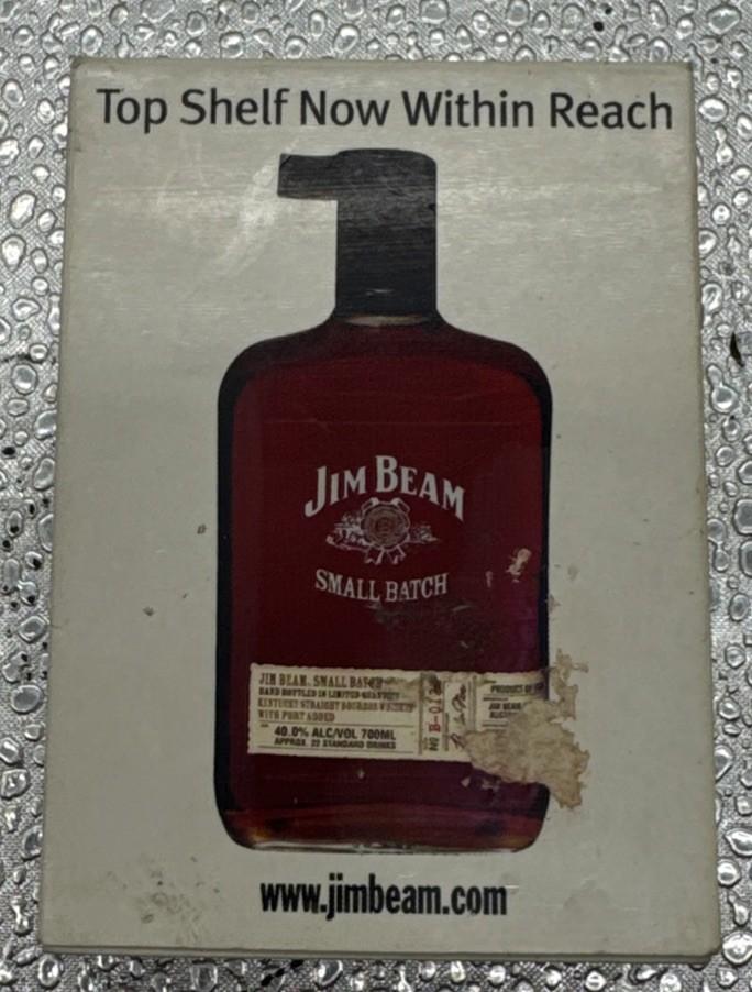 Jim Beam Small Batch Playing Cards – New Sealed Some Damage to box & Seal #9469