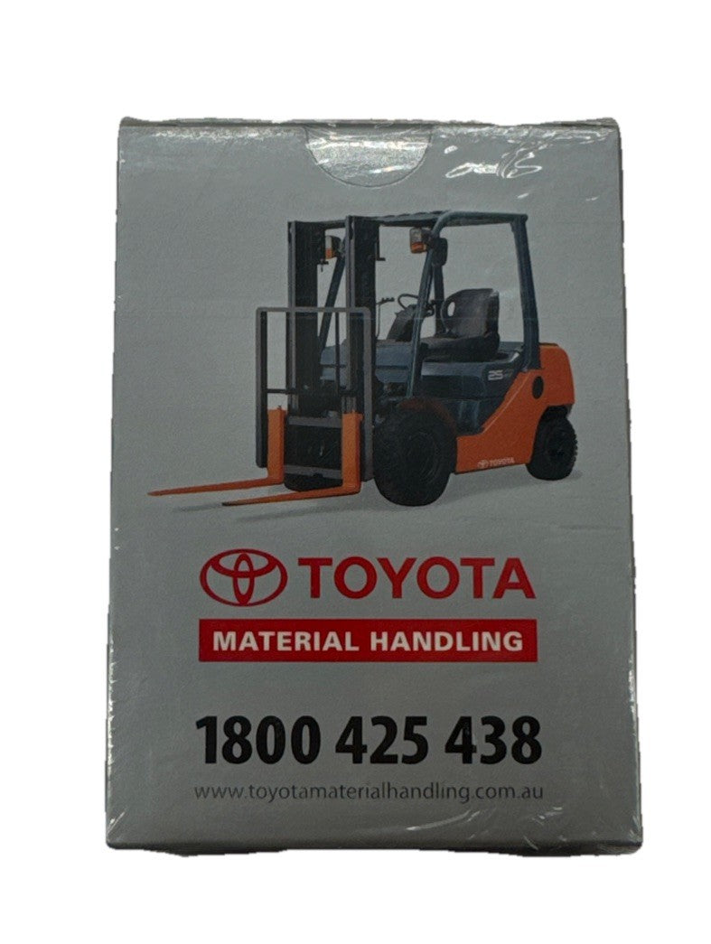 Toyota Material Handling Playing Cards – New Sealed #9484