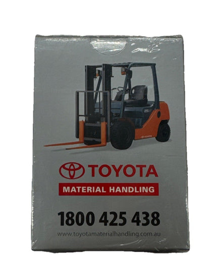 Toyota Material Handling Playing Cards – New Sealed #9484