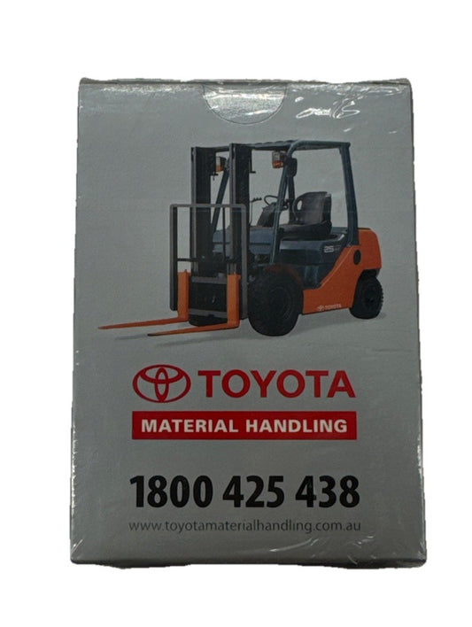 Toyota Material Handling Playing Cards – New Sealed #9484
