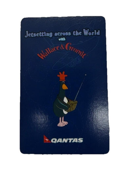 Wallace & Gromit Qantas Airlines Playing Cards – In Good Condition #9464