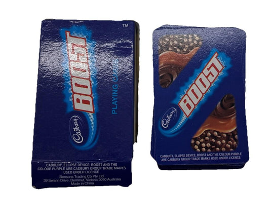 Cadbury Boost Playing Cards – In Good Condition Damage to Box #9467
