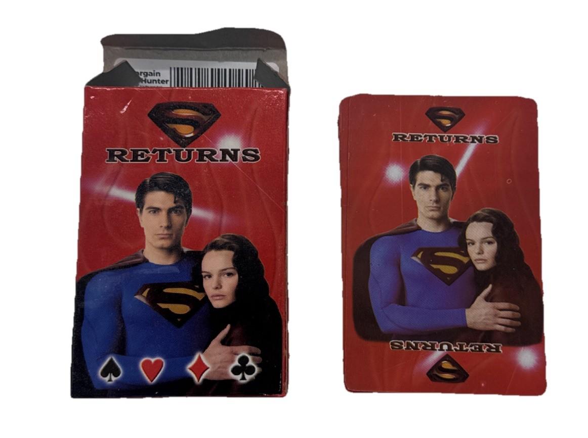 Superman Returns Playing Cards – In Good Condition 2008 #9465