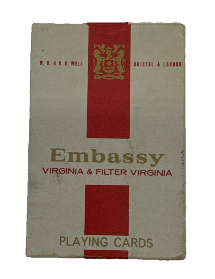 Embassy Virgina & Filter Virginia Playing Cards – In Good Condition #9476