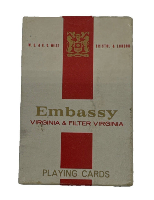 Embassy Virgina & Filter Virginia Playing Cards – In Good Condition #9476