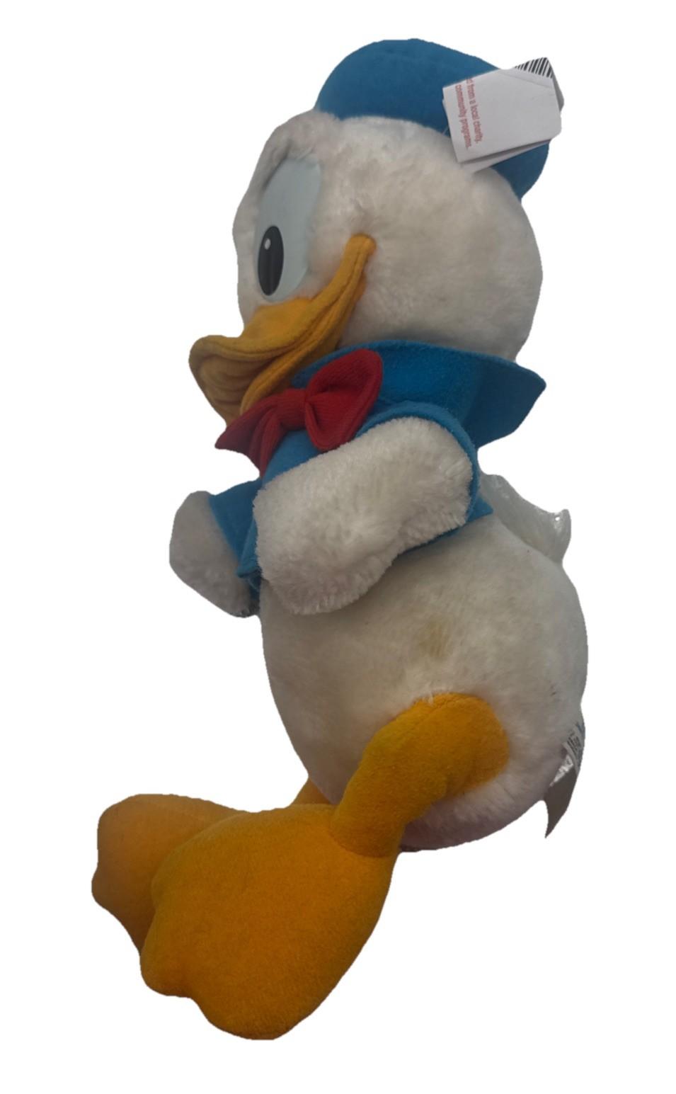 Vintage Disneyland Walt Disney World Donald Duck Plush Toy 30cmSmall Stains 9576