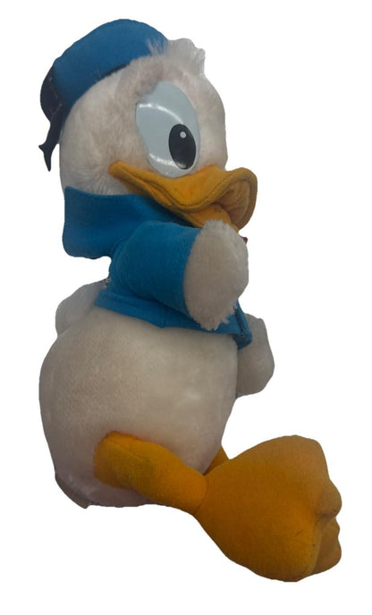 Vintage Disneyland Walt Disney World Donald Duck Plush Toy 30cmSmall Stains 9576