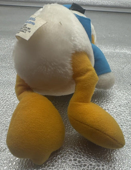 Vintage Disneyland Walt Disney World Donald Duck Plush Toy 30cmSmall Stains 9576
