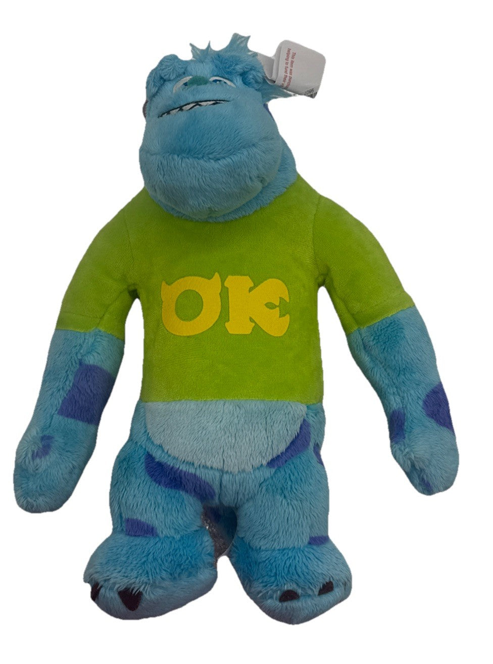 Disney Monsters INC / Monsters University Sully Plush Toy 29cm In Good Cond 9807