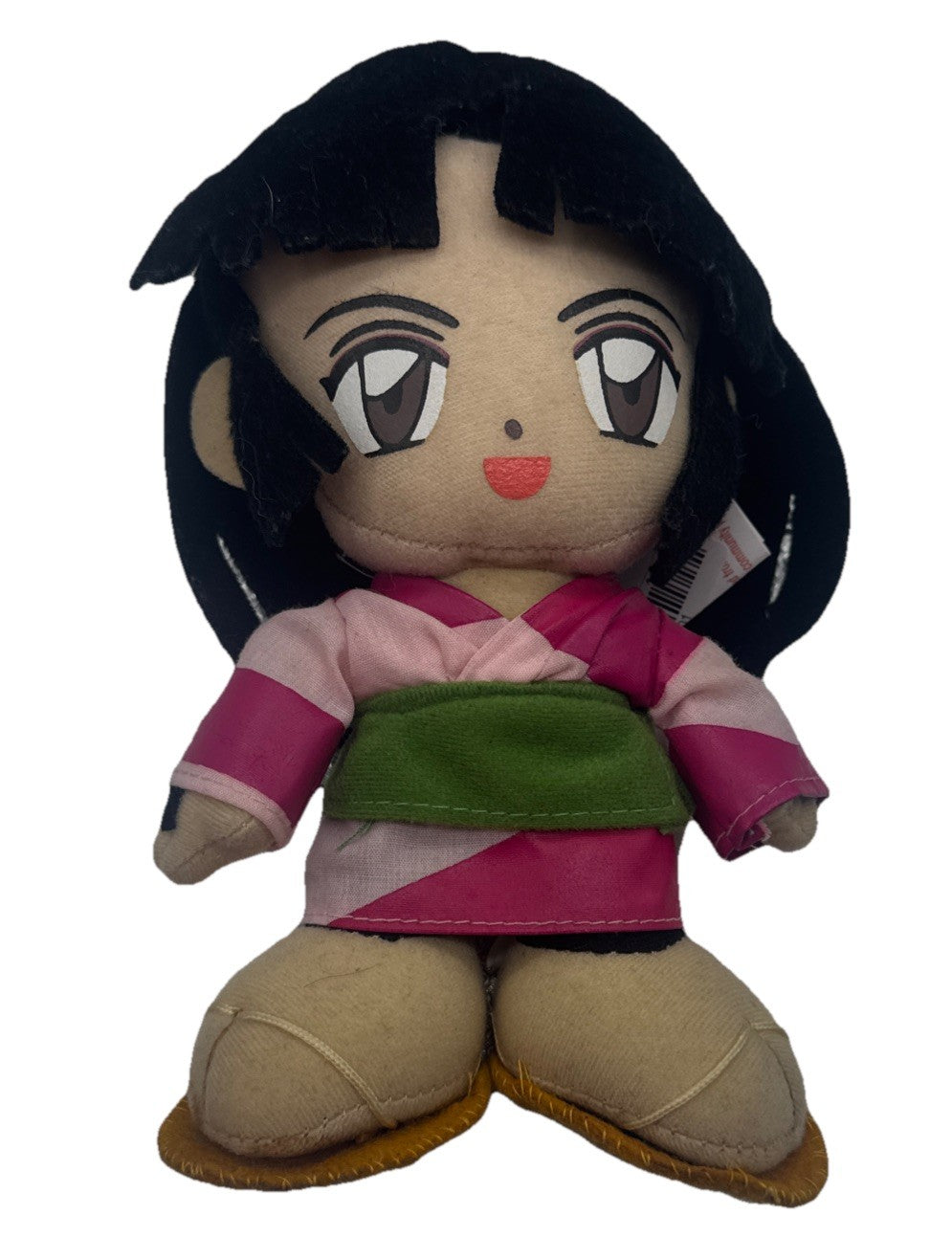 Rumiko Takahashi Plush 2004 Vintage Doll 21cm tall TV Inuyasha In Good Cond 9901