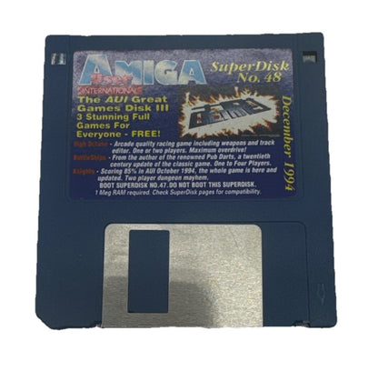 Amiga User International Super Disk No. 48 DEC 94 High Octane Floppy Disk 10156