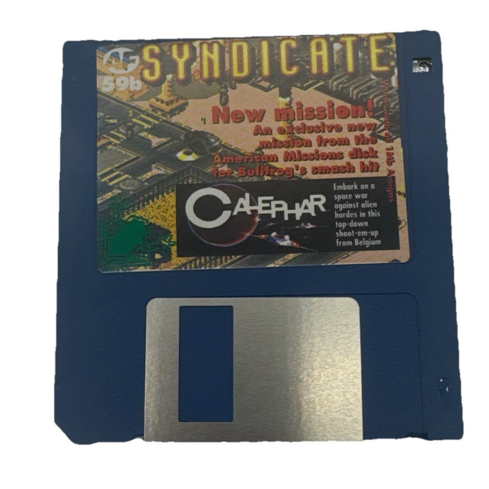 Syndicate New Mission! Floppy Disk In Good Condition 9923