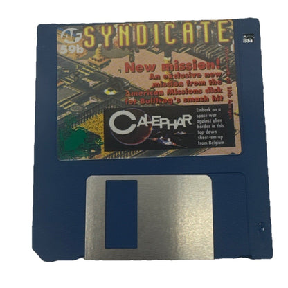 Syndicate New Mission! Floppy Disk In Good Condition 9923
