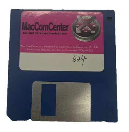 Mac Com Center Floppy Disk In Good Condition 10153
