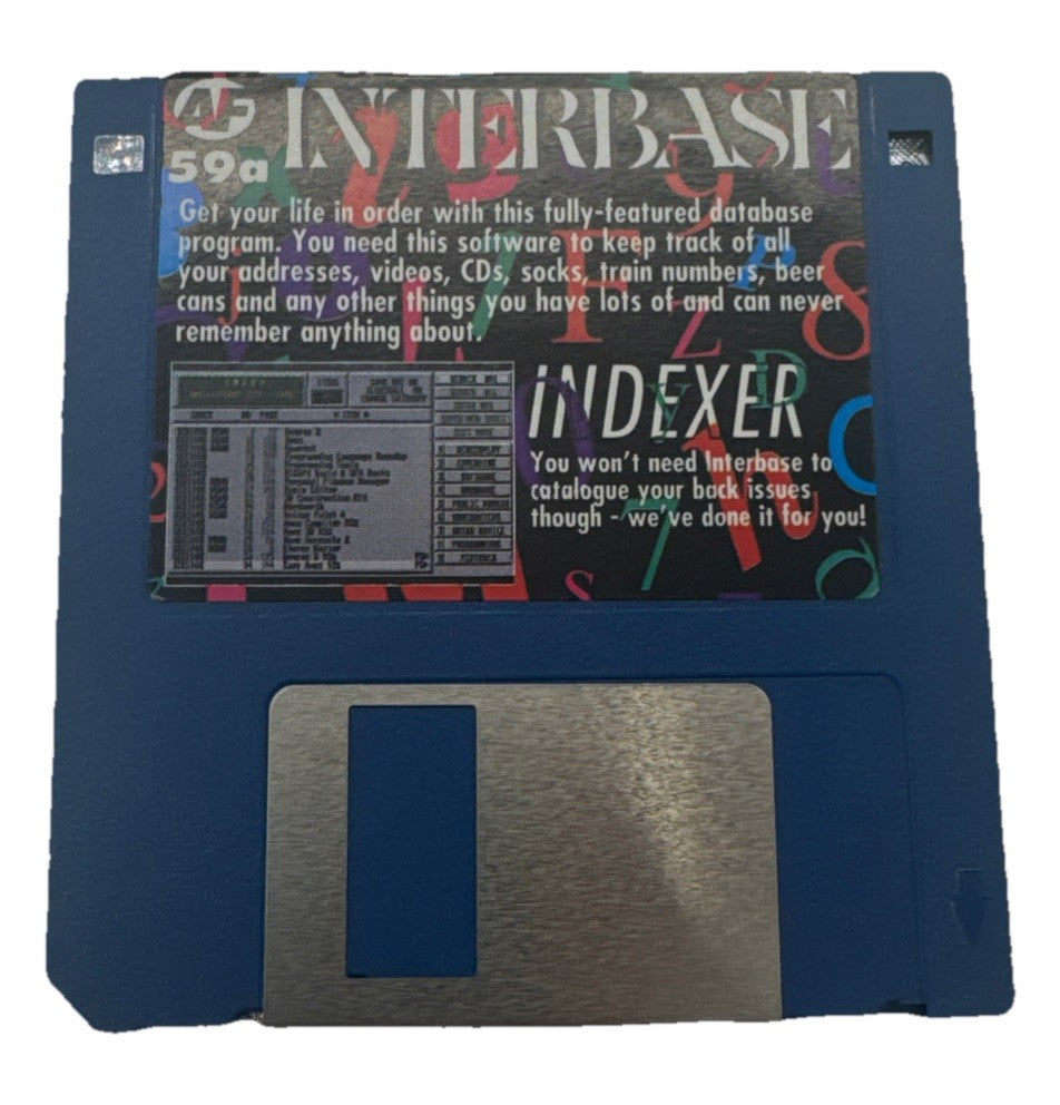 Ixterbase Indexer Floppy Disk In Good Condition 9922