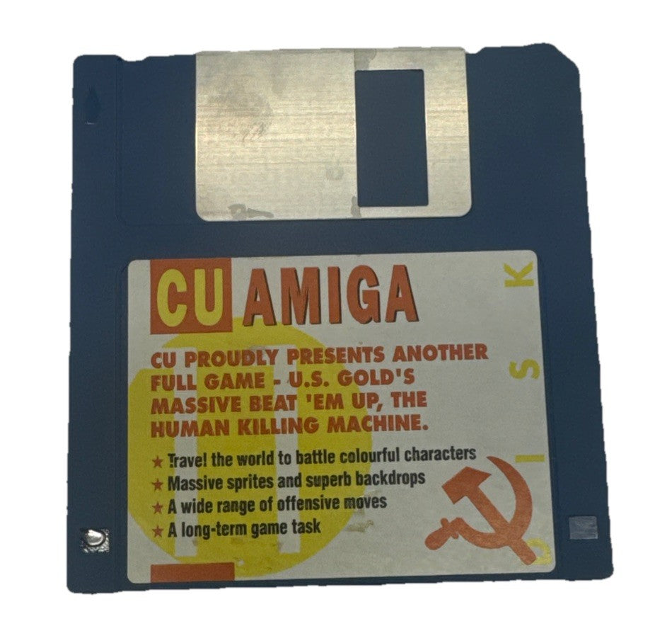Amiga Computing U.S. Gold's Floppy Disk In Good Condition 9924