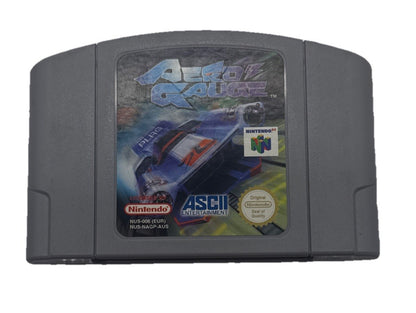 Aero Gauge N64 Cartridge Nintendo 64 EUR / AUS In Good Condition 9862