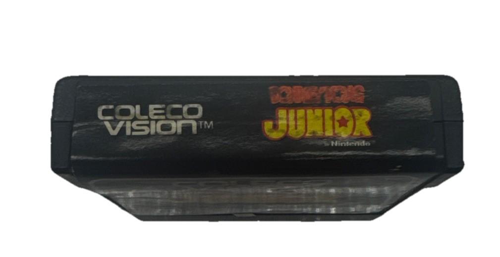 Donkey Kong Junior Coleco Vision Cartridge Label Coming Off Good Condition 9202