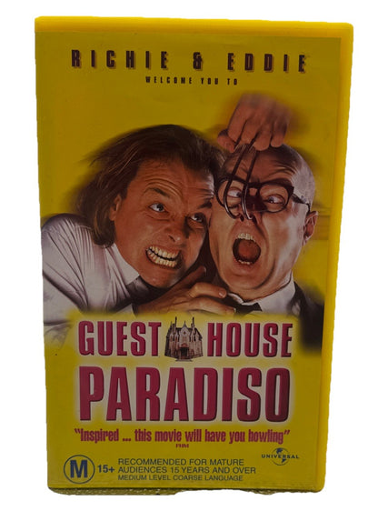 Guest House Paradiso Richie & Eddie VHS Tape In Good Condition 9443